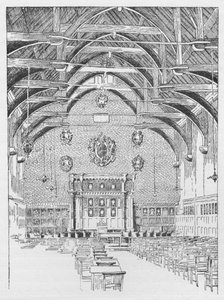 A Westminster Schoolroom, korábban The Abbots Dormitory, 1897