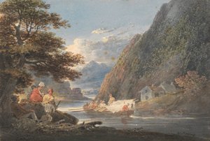 A Tivy folyón, Cardigan közelében, Walesben