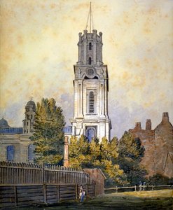 Szent György-templom keleten, Stepney, London, 1815 alkotó: William Pearson