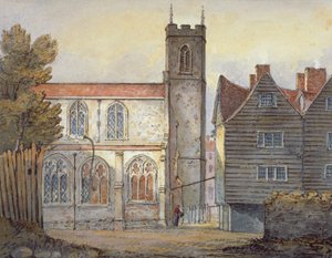 Szent Katalin templom a Tower mellett, Stepney, London, 1815