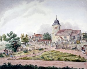 St Pancras Old Church, London, 1761 alkotó: William Pennington