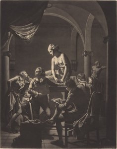 Lámpafény Akadémia alkotó: William Pether after Joseph Wright