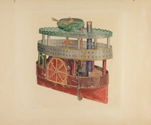Oldalkerekes modellje alkotó: William Pollman