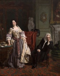 Alexander Pope 1852-ben kinyilvánította szerelmét Lady Mary Wortley Montagunak