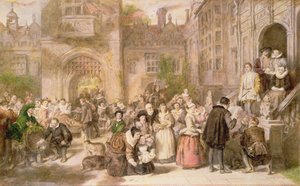 Nagykorúság a régi időkben alkotó: William Powell Frith