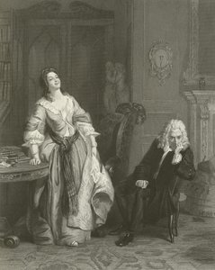 Az elutasított költő alkotó: William Powell Frith