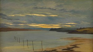 Dorset Coast (olaj a fedélzeten) alkotó: William Pye