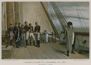 Napóleon a HMS Bellerophon fedélzetén