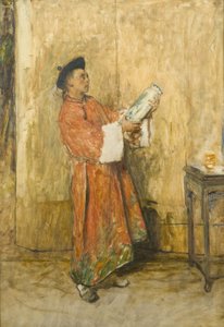 Az ínyence – délutáni vázlat alkotó: William Quiller Orchardson