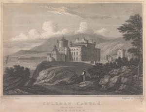 Culzean kastély, South East View, Ayrshire; 84. oldal (Első kötet) alkotó: William Radclyffe