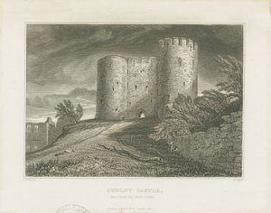 Dudley kastély – The Keep: metszet, nd [c1828]