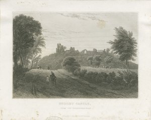 Dudley kastély: acélmetszet, nd [c1831] (nyomtatás) alkotó: William Radclyffe