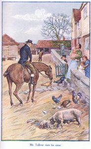 Mr Tulliver meglátogatja nővérét, 1930-as években alkotó: William Rainey