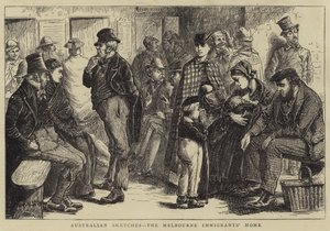 Australian Sketches, a melbourne-i bevándorlók otthona