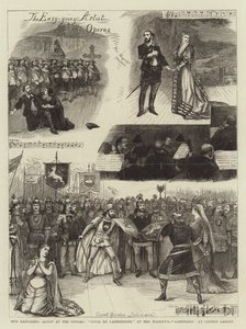 Könnyed művészünk az operákban, Lucia de Lammermoor az Őfelsége Színházban, Lohengrin a Covent Gardenben