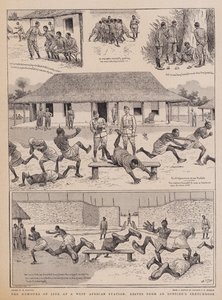 Az élet humora egy nyugat-afrikai állomáson, levelek egy tiszt vázlatfüzetéből