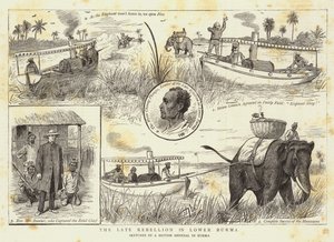A késői lázadás Alsó-Burmában alkotó: William Ralston
