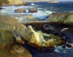 Evening Tide, Kalifornia alkotó: William Ritschel