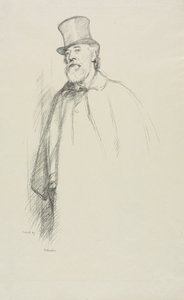 Alphonse Legros alkotó: William Rothenstein