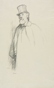 Alphonse Legros, 1897. alkotó: William Rothenstein