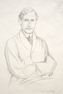 J. E. Spingarn alkotó: William Rothenstein