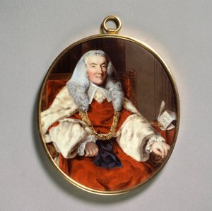 Sir William Murray, Mansfield 1. grófjának portréja, 18. század