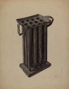 Gyertyaforma alkotó: William Schmidt