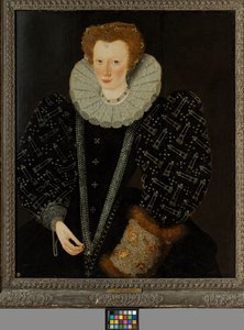 Elizabeth Palmer, 1564-1633 körül (olaj, tábla)