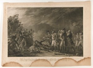 A gibraltári helyőrség által 1781. november 27-én reggel készített Sortie