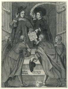 Petíció benyújtása az angol külügyminiszterhez, 1654 körül