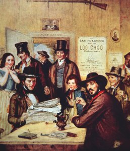 "California News" alkotó: William Sidney Mount