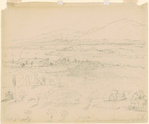 Völgy folyóval és hegyekkel alkotó: William Sidney Mount