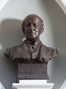 Selwyn Image mellszobra, 1900 alkotó: William Silver Frith