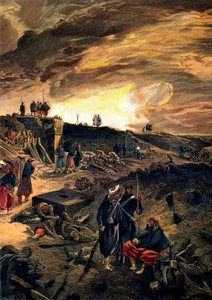 Malakoff elfoglalása után 1855. szeptember 8-án, c1855. alkotó: William Crimea Simpson