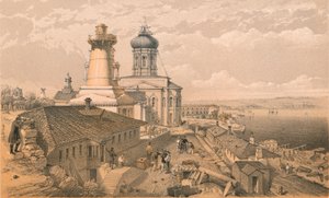 Az Admiralitás, Sebastopol, 1856 alkotó: William Crimea Simpson