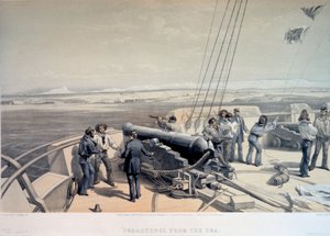 Szevasztopol kilátása a tengerről, 1855.
