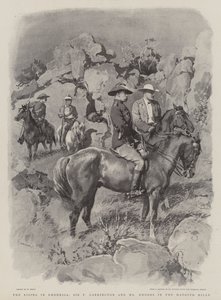 A rodéziai felkelés, Sir F Carrington és Mr Rhodes a Matoppo Hillsben
