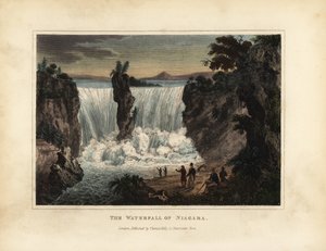 Niagara vízesése alkotó: William Smellie