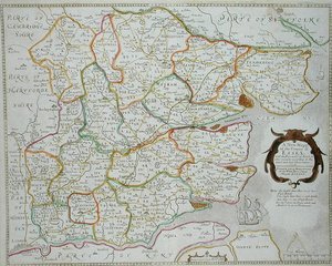 Essex megye új térképe, Henry Overton