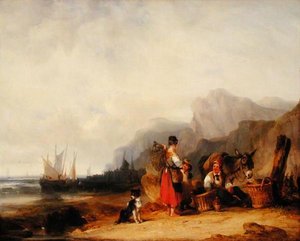 The Prawn Fishers, 1835 körül (olaj, vászon)
