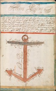 William Spink, RN által vezetett köznapi munkafüzet, amely matematikai számításokat és a tengeren végzett számítási módszereket tartalmaz. alkotó: William Spink