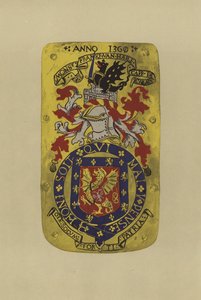 Sir Frank van Hale, c 1359-c 1376 (chromolitho) alkotó: William St John Hope