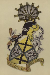 Sir Hugh Burnell, lord Burnell, 1406-1420 (chromolitho)