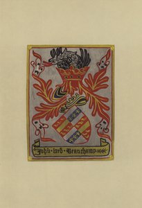 Sir John Beauchamp, Lord Beauchamp of Powyk, 1445-1475 (chromolitho)