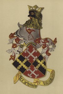 Sir William Willoughby, Lord Willoughby dEresby, c 1400-1409 (chromolitho)
