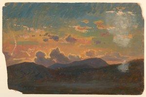 Felhők tanulmányozása alkotó: William Stanley Haseltine