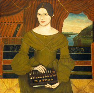 Martha, 1835 körül (olaj, vászon) alkotó: William Stephen Coleman