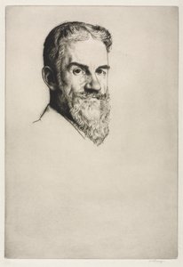 George Bernard Shaw, 1907. alkotó: William Strang