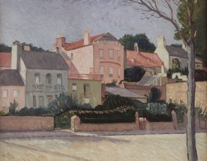 Házak Hampsteadben, 1914 alkotó: William Strang