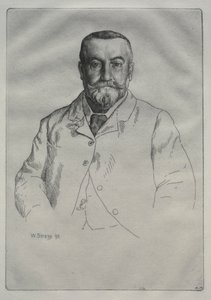 H. Cock portréja alkotó: William Strang